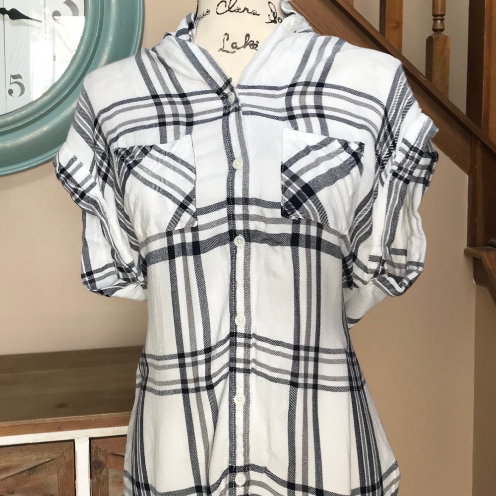 BLL White flannel